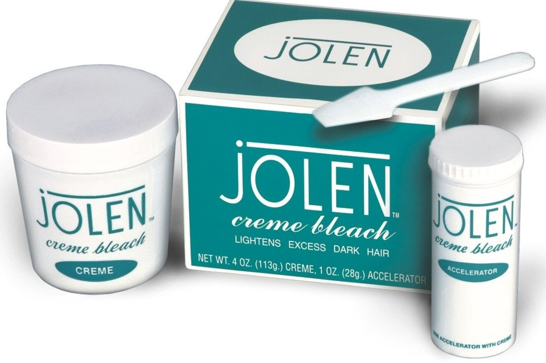 Who sales facial hair bleaching cream