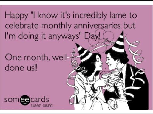 Dating For A Month Now What