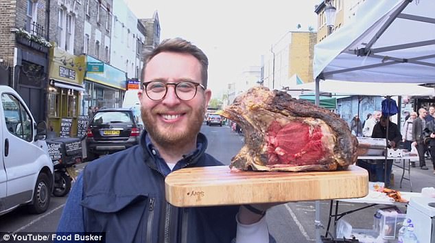 Busty roast flesh
