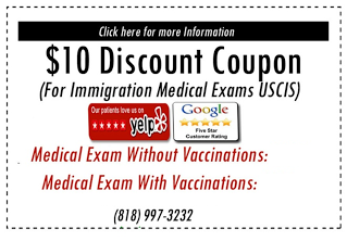 Cheap Immigration Medical Exam Los Angeles