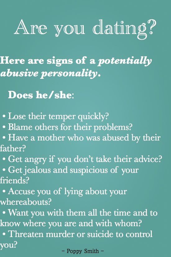 Signs Of An Abusive Man While Dating