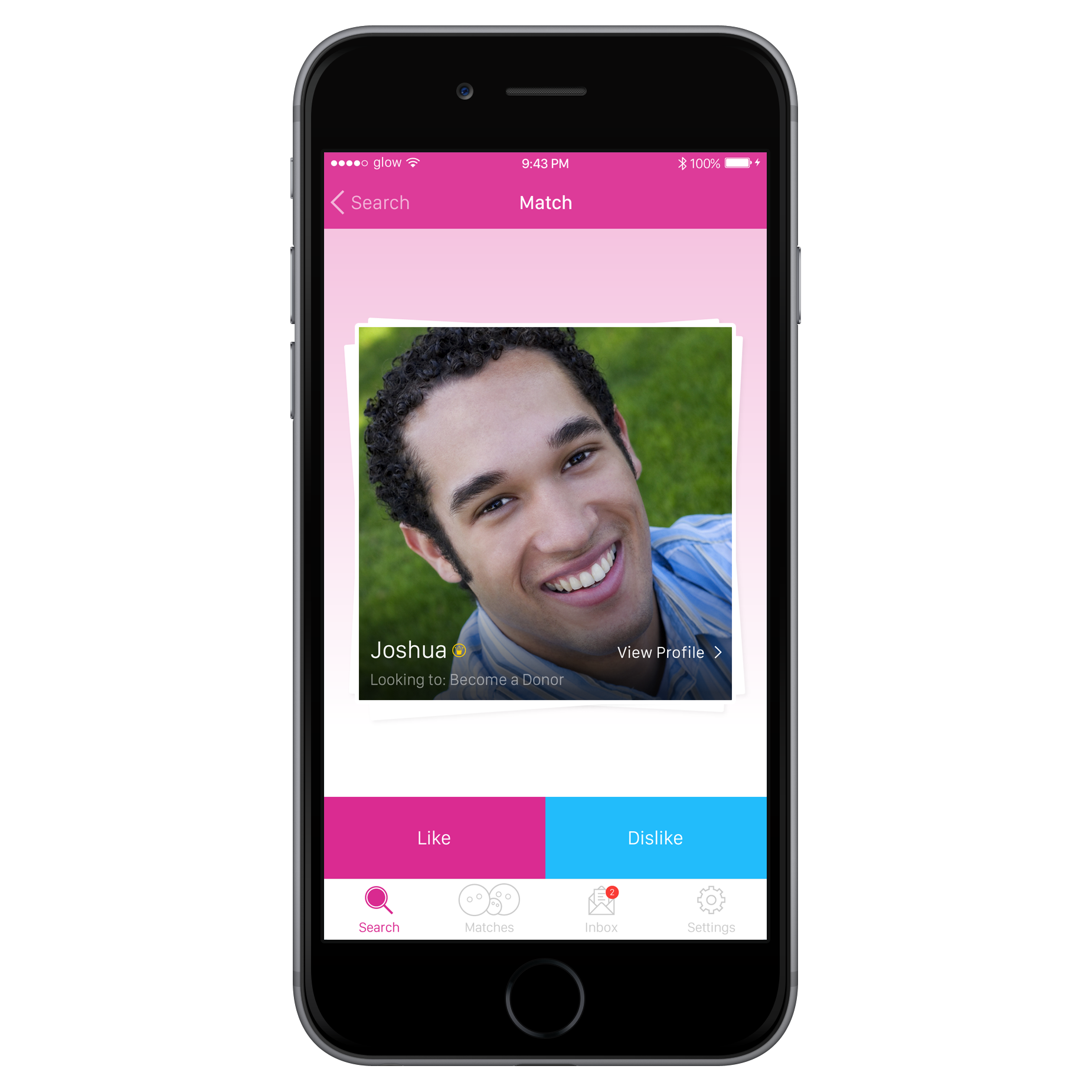 Online sperm donor