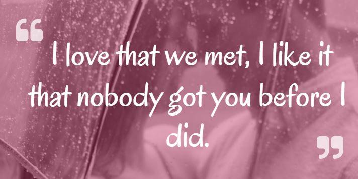 Nice words to say to someone you like